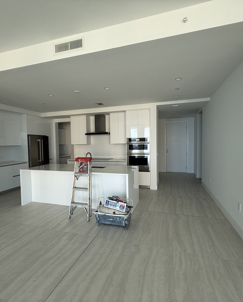 Freshly Painted Kitchen