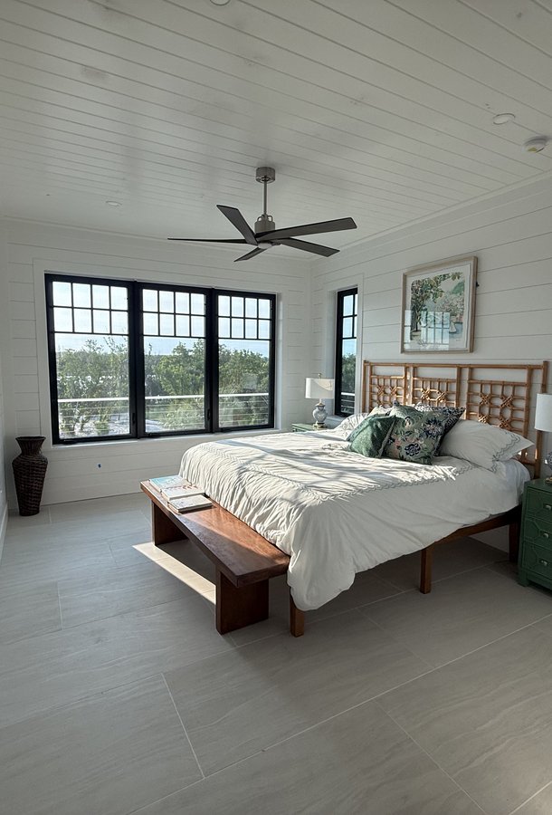 Freshly finished bedroom