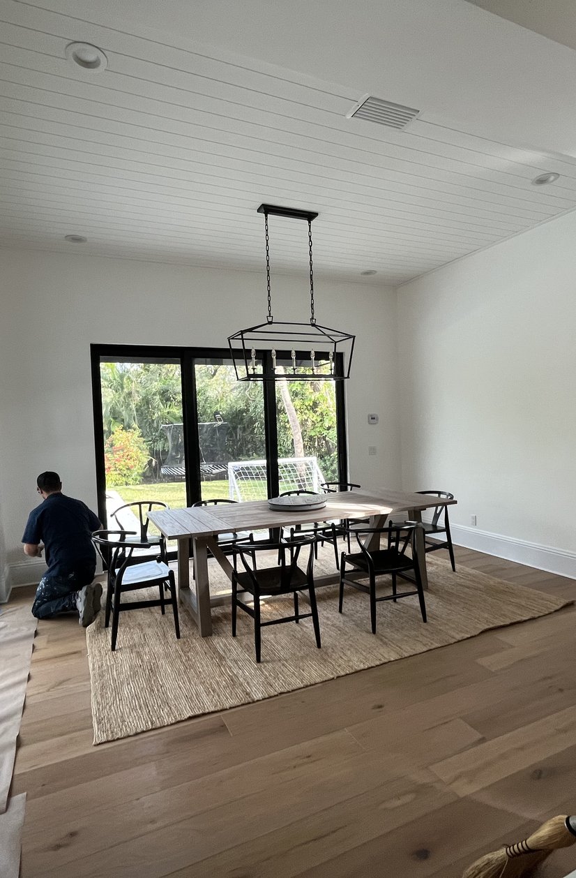 Refinished Dining Room