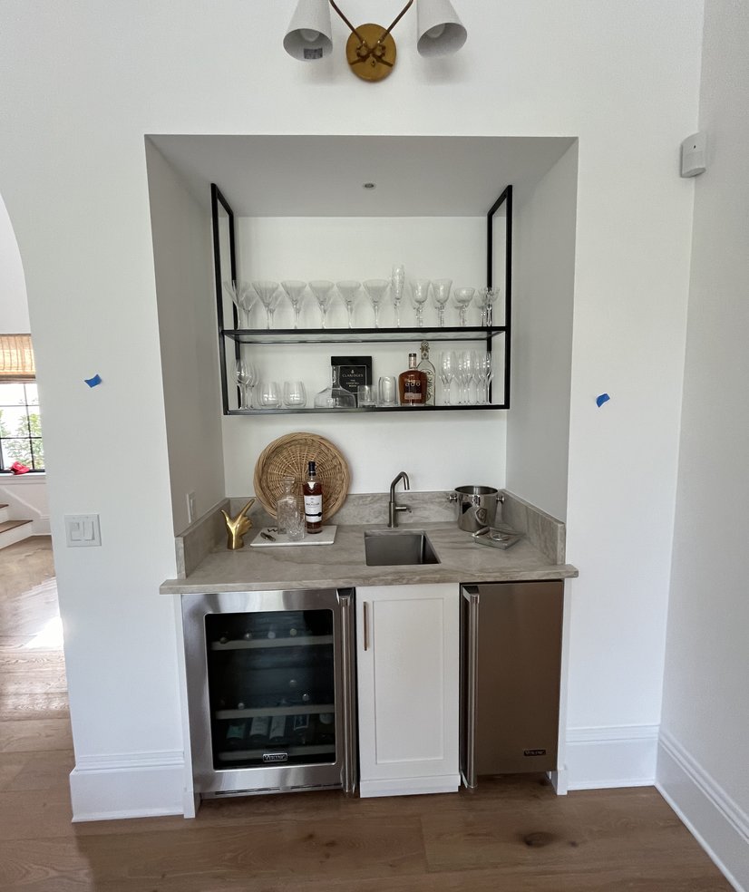 Refinished dish station